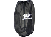 Load image into Gallery viewer, K&N 6.625in Base ID / 5.25in Top ID / 9.5in H Round Tapered Black DryCharger Air Filter Wrap