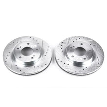 Load image into Gallery viewer, Power Stop 00-01 Infiniti I30 Front Evolution Drilled & Slotted Rotors - Pair