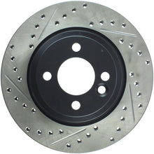 Load image into Gallery viewer, StopTech 02-07 Mini Cooper/Cooper S Slotted & Drilled Right Front Rotor