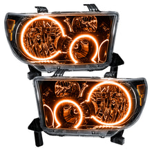 Load image into Gallery viewer, Oracle 07-11 Toyota Tundra Pre-Assembled Headlights - Black Housing - ColorSHIFT w/ BC1 Controller