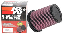 Load image into Gallery viewer, K&N Filter Universal Rubber Filter 4in Flg 6 17/32in OD 8 21/32in H
