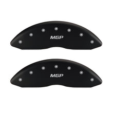 Load image into Gallery viewer, MGP 4 Caliper Covers Engraved Front & Rear MGP Red finish silver ch