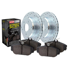 Load image into Gallery viewer, Select Sport Axle Pack, Drilled & Slotted, Front