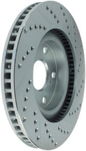 Load image into Gallery viewer, StopTech Select Sport 11-16 Toyota Avalon/ 11-17 Camry SportStop Slotted & Drilled Righ Front Rotor