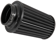 Load image into Gallery viewer, K&N Universal Round Clamp-On Air Filter 3.5in ID 9.5in Height 6in Base OD 5.25 Top OD