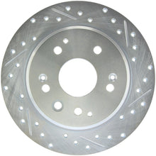 Load image into Gallery viewer, StopTech Select Sport 04-08 Acura TL Drilled & Slotted Rear Driver Side Sport Brake Rotor