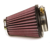 Load image into Gallery viewer, K&N Universal Chrome Filter 2.063in Flange ID x 3.5in Base OD x 2in Top OD x 4in H