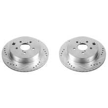 Load image into Gallery viewer, Power Stop 14-18 Subaru Forester Rear Evolution Drilled & Slotted Rotors - Pair