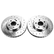 Load image into Gallery viewer, Power Stop 17-19 Audi A4 Front Evolution Drilled & Slotted Rotors - Pair
