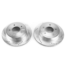 Load image into Gallery viewer, Power Stop 04-07 Ford E-150 Rear Evolution Drilled & Slotted Rotors - Pair