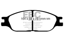 Load image into Gallery viewer, EBC 99-00 Ford Windstar 3.0 Greenstuff Front Brake Pads