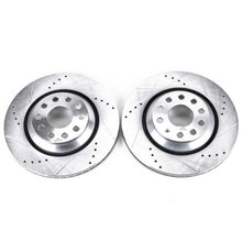 Load image into Gallery viewer, Power Stop 17-18 Audi RS3 Rear Evolution Drilled & Slotted Rotors - Pair