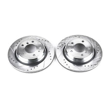 Load image into Gallery viewer, Power Stop 94-95 BMW 540i Rear Evolution Drilled & Slotted Rotors - Pair