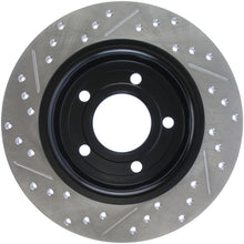 Load image into Gallery viewer, StopTech 04-10 Mazda3 Slotted & Drilled Left Rear Rotor