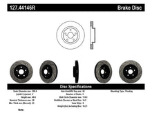 Load image into Gallery viewer, StopTech 07-09 Lexus ES 250/ES 300/ ES330/ES350 SportStop Slotted & Drilled Right Front Rotor
