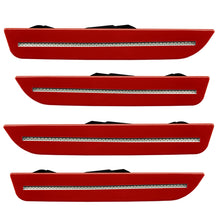 Load image into Gallery viewer, Oracle 10-14 Ford Mustang Concept Sidemarker Set - Clear - Toreador Red Metallic (FL)