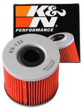 Load image into Gallery viewer, K&N Suzuki 2.844in OD x 2.469in H Oil Filter