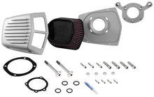 Load image into Gallery viewer, K&N Street Metal Intake System 01-16 Harley Davidson Shaker Silver H/D Softail/Dyna Fl