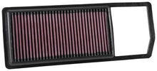 Load image into Gallery viewer, K&N 16-17 Fiat 500 L4-1.3L DSL Replacement Drop In Air Filter
