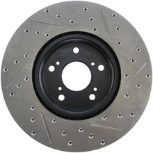Load image into Gallery viewer, StopTech 04-08 Acura TL (Brembo Caliber) SportStop Slotted & Drilled Right Front Rotor