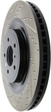 Load image into Gallery viewer, StopTech Infiniti G37 / Nissan 370Z SportStop Slotted & Drilled Front Right Rotor