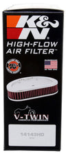 Load image into Gallery viewer, K&N Custom Air Filter 6.25in OS Width / 9.688in OS Length / 2.188in Height