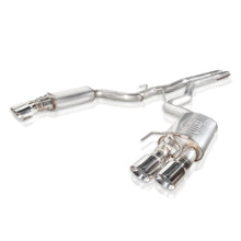 Load image into Gallery viewer, Stainless Works 2018+ Ford Mustang GT 3in Redline Series Catback H-Pipe w/Active Valves & Quad Tips