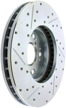 Load image into Gallery viewer, StopTech 01-05 Lexus IS300 / 02-10 Lexus SC430 Sport Slotted & Drilled Front Left Rotor