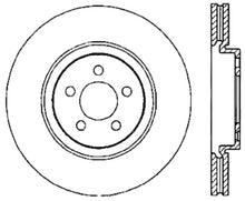 Load image into Gallery viewer, StopTech Slotted & Drilled Sport Front Right Cryo Brake Rotor 13-14 Ford Escape
