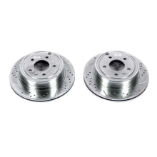 Load image into Gallery viewer, Power Stop 12-15 Chevrolet Captiva Sport Rear Evolution Drilled & Slotted Rotors - Pair