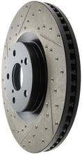 Load image into Gallery viewer, StopTech 14 Lexus IS Slotted & Drilled Front Righ Rotor