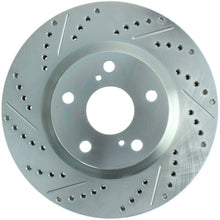 Load image into Gallery viewer, StopTech Select Sport 11-16 Toyota Avalon/ 11-17 Camry SportStop Slotted & Drilled Righ Front Rotor