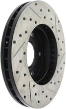 Load image into Gallery viewer, StopTech Power Slot 6/89-96 Nissan 300ZX Slotted & Drilled Right Front Rotor