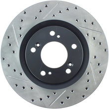 Load image into Gallery viewer, StopTech 00-09 S2000 Slotted & Drilled Right Front Rotor