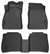 Load image into Gallery viewer, Husky Liners 14-18 Nissan Sentra Weatherbeater Black Front & 2nd Seat Floor Liners