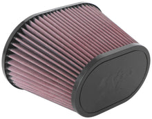 Load image into Gallery viewer, K&N Universal Clamp-On Air Filter 3.5in Flg ID x 8.5x5.25in B OD x 6.25x4in T OD x 5.5in H