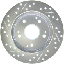 Load image into Gallery viewer, StopTech Select Sport Drilled & Slotted Rotor - Rear Left