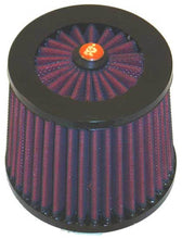Load image into Gallery viewer, K&N Universal X-Stream Clamp-On Filter 4.5in Base OD x 4in Top OD x 4.031in H x 2.438in Flange ID