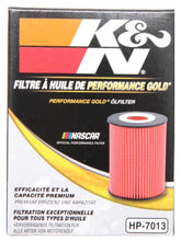 Load image into Gallery viewer, K&N 07-09 Mazdaspeed3 Performance Gold Oil Filter (OEM style cartridge filter)
