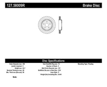 Load image into Gallery viewer, StopTech 12-15 Jeep Cherokee SRT8 Sport Slotted & Drilled Rear Passenger Side Rotor