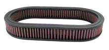 Load image into Gallery viewer, K&N Custom Oval Air Filter 7.75in OW X 14.625in OL x 2in H