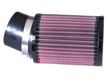 Load image into Gallery viewer, K&N Filter Universal Rubber Round Straight Filter 20 Deg Angled 2-7/16in Flange 3-3/4in OD 5in H