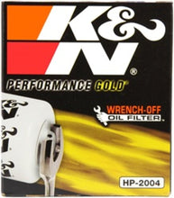Load image into Gallery viewer, K&N 87-92 Supra Non-Turbo / 99-04 Grand Cherokee 4.0 Performance Gold Oil Filter