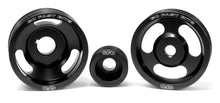 Load image into Gallery viewer, GFB 04-10 WRX/STI 3 Piece Under-Drive Pulley Kit w/ Belts (Crank Alternator & Power Steering)