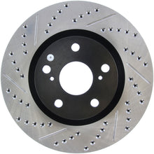 Load image into Gallery viewer, StopTech 07-09 Lexus ES 250/ES 300/ ES330/ES350 SportStop Slotted & Drilled Right Front Rotor