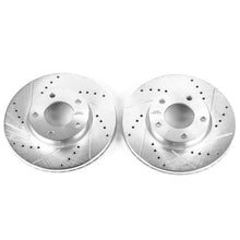 Load image into Gallery viewer, Power Stop 04-13 Mazda 3 Front Evolution Drilled & Slotted Rotors - Pair