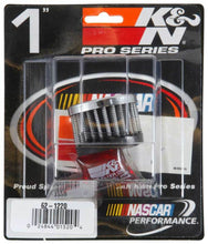 Load image into Gallery viewer, K&N Rubber Base Crankcase Vent Filter - Chrome 1in Flange ID x 2in OD x 1.5in Height