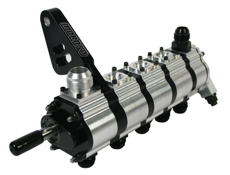 Moroso Black Series Dragster 3 Stage Dry Sump Oil Pump - Left Side - 1.100 Pressure