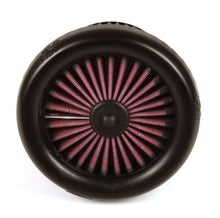 Load image into Gallery viewer, K&N Filter Universal X Stream Clamp-On 3 inch Flange 4 1/2 inch Base 6 inch Top 4 5/8 inch Height