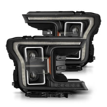 Load image into Gallery viewer, AlphaRex 18-21 Ford F150 PRO-Series Projector Headlights - Black w/DRL & Seq Signal